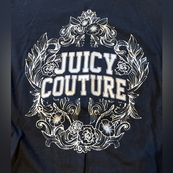 ⭐️Y2K⭐️ Juicy Couture Black Label LA Tee Shirt - Picture 2 of 4